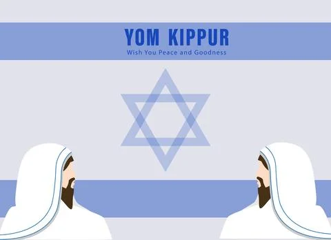 Yom Kippur Stock-Illustration