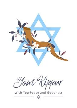 Yom Kippur Stock-Illustration