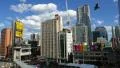 Yonge Dundas Square Toronto Sunny Overlook 4k or 4k+ Resolution