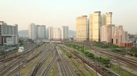 Yongsan 1 25fps Stock Footage 24942649