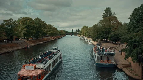 York Boat Ride Stock Footage 210930438