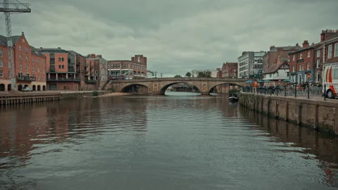 York Boat Ride Stock Footage 217524822