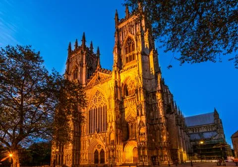 York Minster, cathedral Stock Photos
