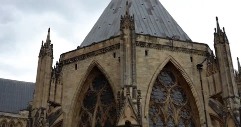York Minster, England Vídeo Stock 345176851