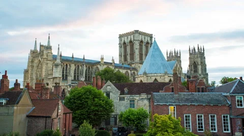 York minster timelapse Video stock 66656746