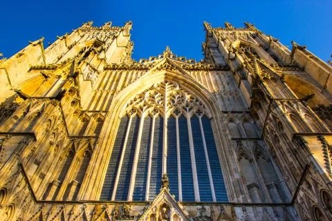 York Minster tower Stockfoto's