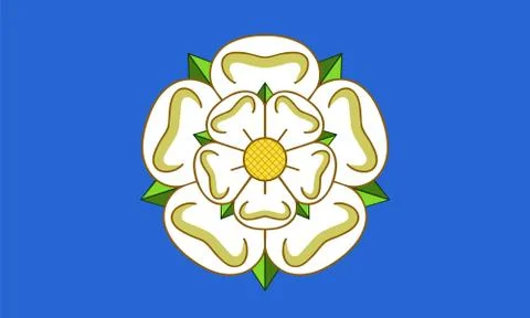 Yorkshire county flag イラスト素材