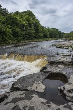 Yorkshire Dales falls Foto stock