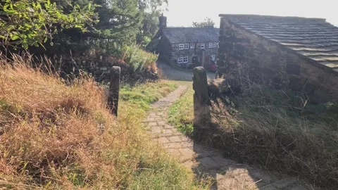 Yorkshire House Stock Footage 283402265