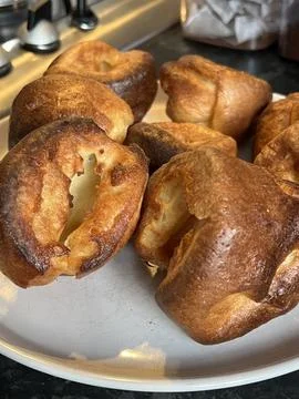 Yorkshire Puddings 库存照片