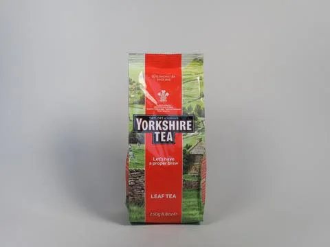 Yorkshire Tea packet Stock Photos