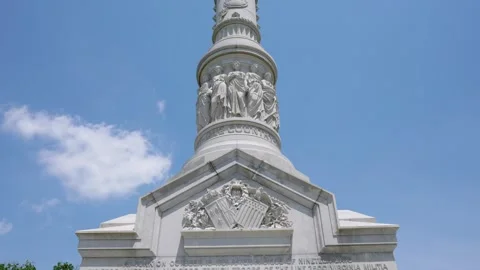 Yorktown Victory Monument Stock Footage 313767556