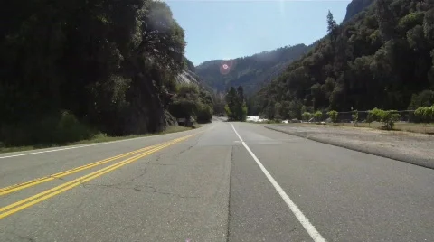 Yosemite drive through 動画素材 720419