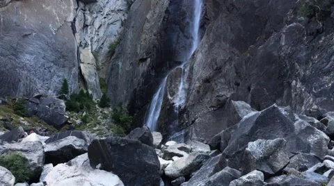 Yosemite Falls 4K 30fps 스톡 동영상 56883606