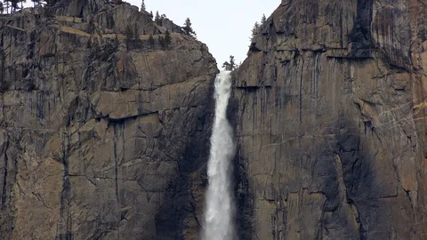 Yosemite Falls  Stock Footage 87928058