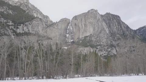 Yosemite Falls Stock Footage 263853674