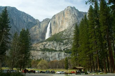 Yosemite falls Stock Photos