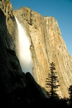 Yosemite falls Stock Photos