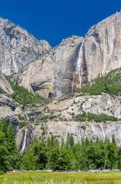 Yosemite falls Stock Photos