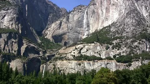 Yosemite Falls, Yosemite NP Stock Footage 11306624