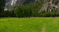 Yosemite HD04 Yosemite Falls Pan Tilt Up HD Footage