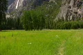 Yosemite HD04 Yosemite Falls Pan Tilt Up Footage