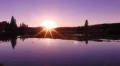 Yosemite HSD01 Tuolumne Meadows Sunset on Lake Time Lapse x20 Web Footage