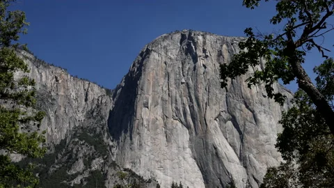 Yosemite Rock Formations Stock Footage 140848861