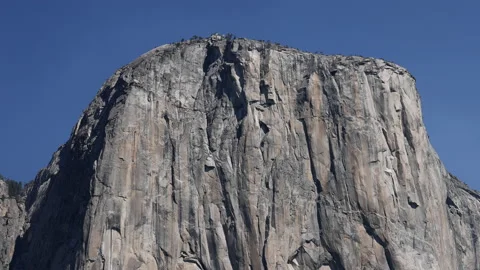 Yosemite Rock Formations 库存影片 140849032