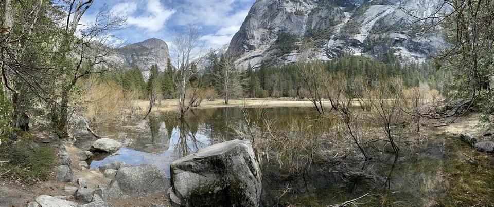 Yosemite in Spring Stock Photos