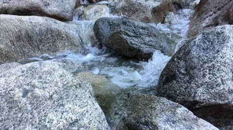 Yosemite Stream Slow Motion HD 스톡 동영상 56977037