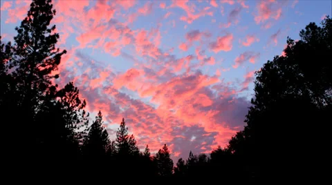 Yosemite sunset Stock Footage 29667944