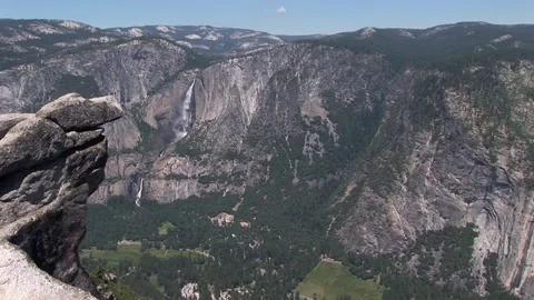 Yosemite Valley Falls Stock Footage 161396304