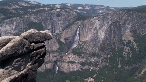 Yosemite Valley Falls2 Stock Footage 162136164