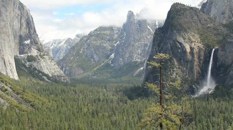 Yosemite Valley Stock Footage 763332
