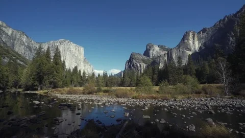 Yosemite Valley Stock Footage 82049231