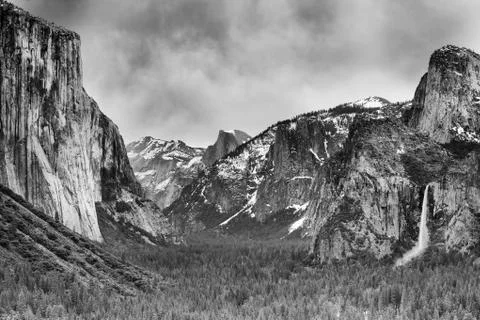 Yosemite valley Stock Photos