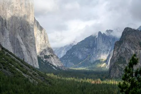 The Yosemite Valley Stock Photos
