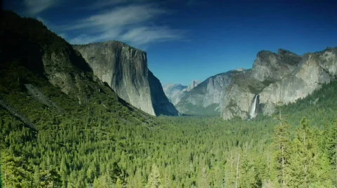 Yosemite Valley timelapse Stock Footage 286282