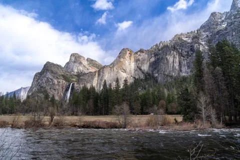 Yosemite Valley View Stock Photos