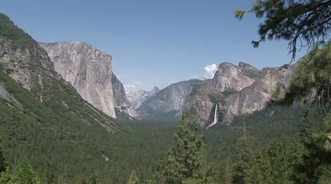 Yosemite Valley WIDE Stock Footage 36176432