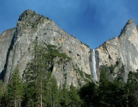 Yosemite Waterfall 스톡 사진
