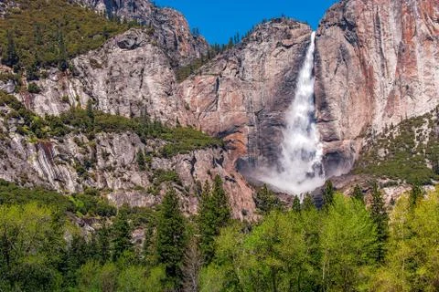 Yosemite waterfall Stock Photos