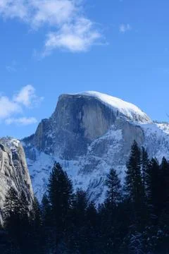 Yosemite winter Stock Photos