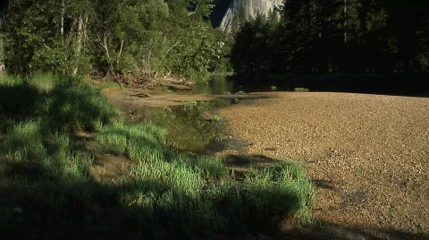 Yosemite's El Cap Stock Footage 418663