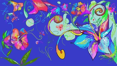 “ You are awesome” hand drawing animation for vlog or relaxing Stock Footage 137588957