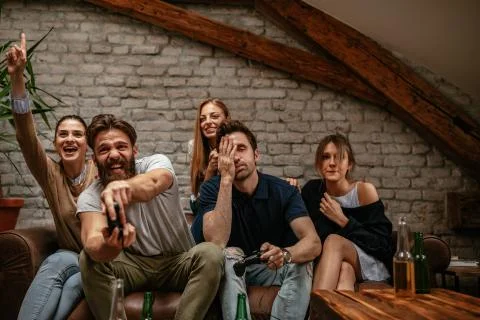 You are going down ! Stock Photos