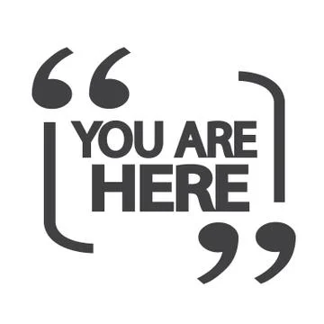 You are here icon Stock Illustration