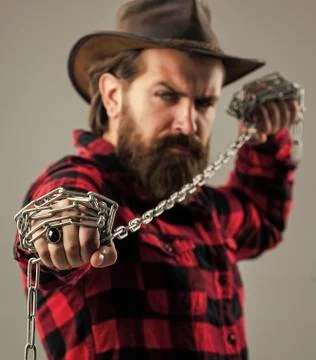 You are next. problem solving. man in captivity. concept applicable for business Stock Photos