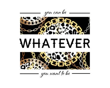 You Can Be Whatever You Want To Be Slogan On Fashion Seamless Pattern with Go Illustrazione stock